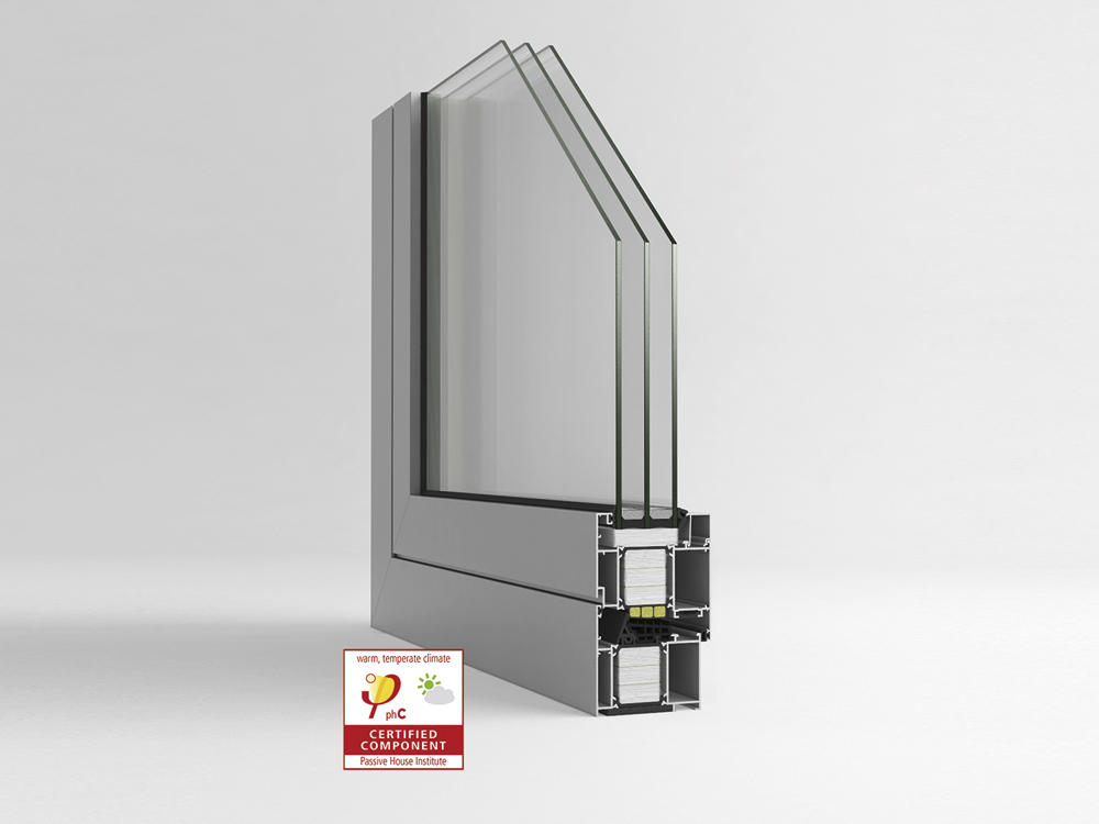 Ventana Passivhaus Strugal S82RP