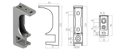 Soporte ST7 MONOBLOC