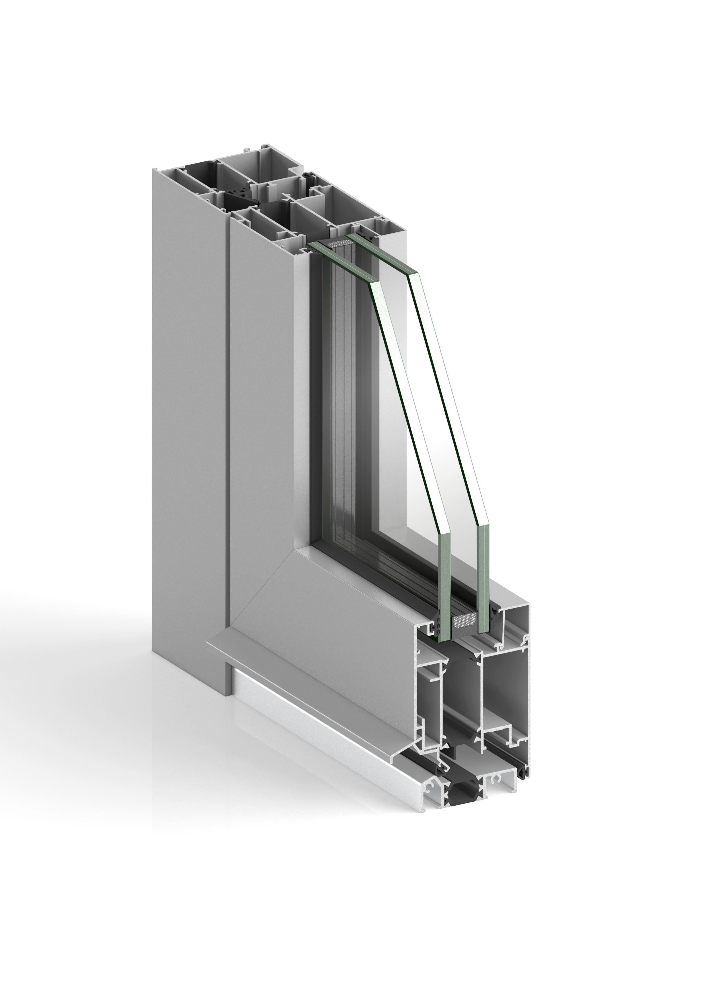 Ventana de aluminio Gala Coplanar