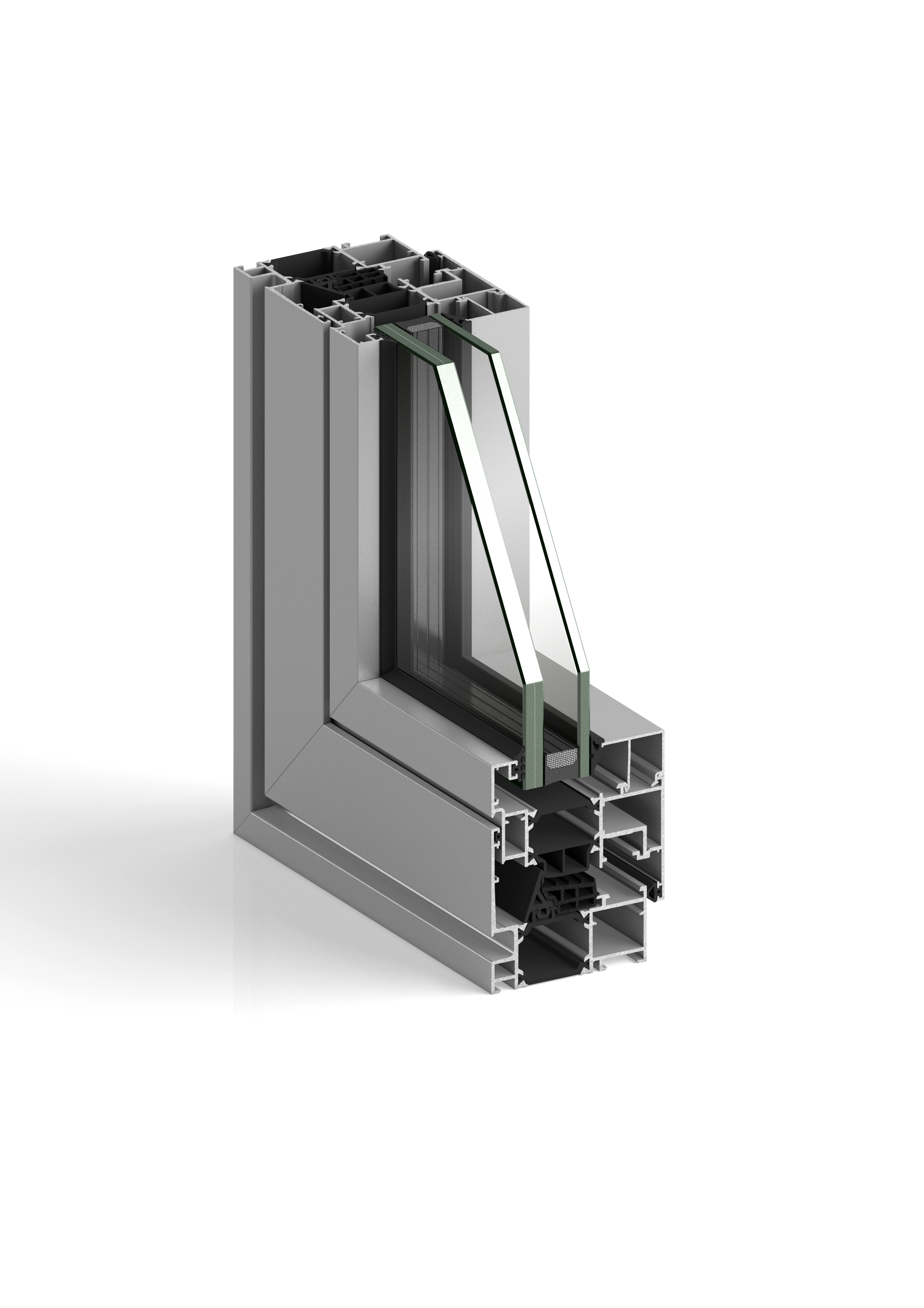 Ventana de aluminio Óptima