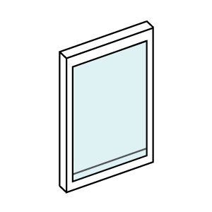 ventanas fijas de aluminio