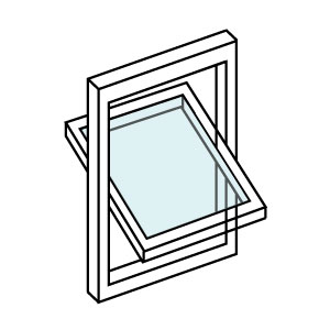 ventanas de aluminio pivotante